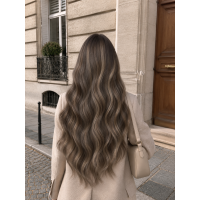 #B4/10 Butterfly Weft CAPPUCCINO BROWNIE