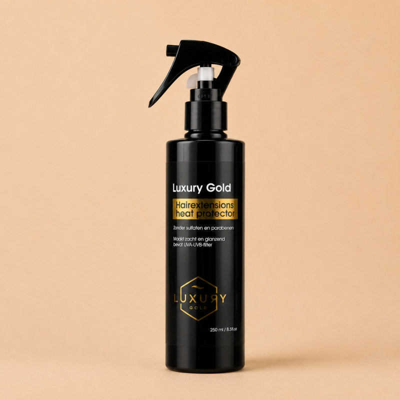 Luxury Gold HAIREXTENSIONS HEATPROTECTOR