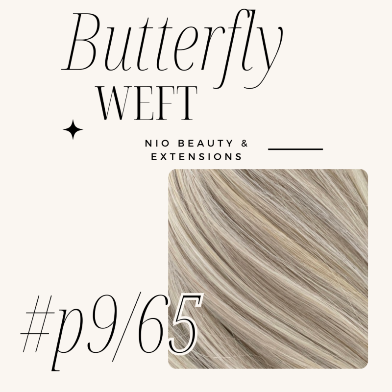 #P9/65 Butterfly Weft ASHY BEIGE BLONDE