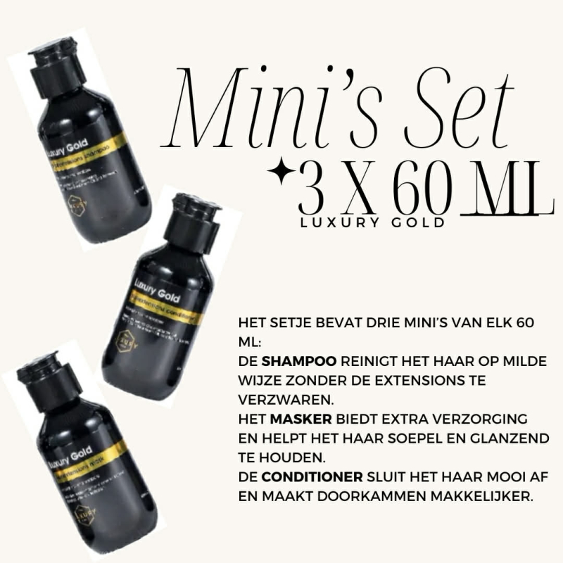 Luxury Gold MINI'S SET
